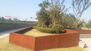 平果耐候钢挡土墙